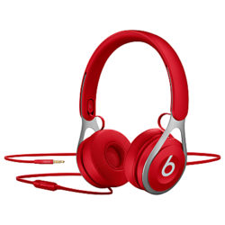 Beats by Dr. Dre EP On-Ear Headphones with Mic/Remote, iOS Compatible Red